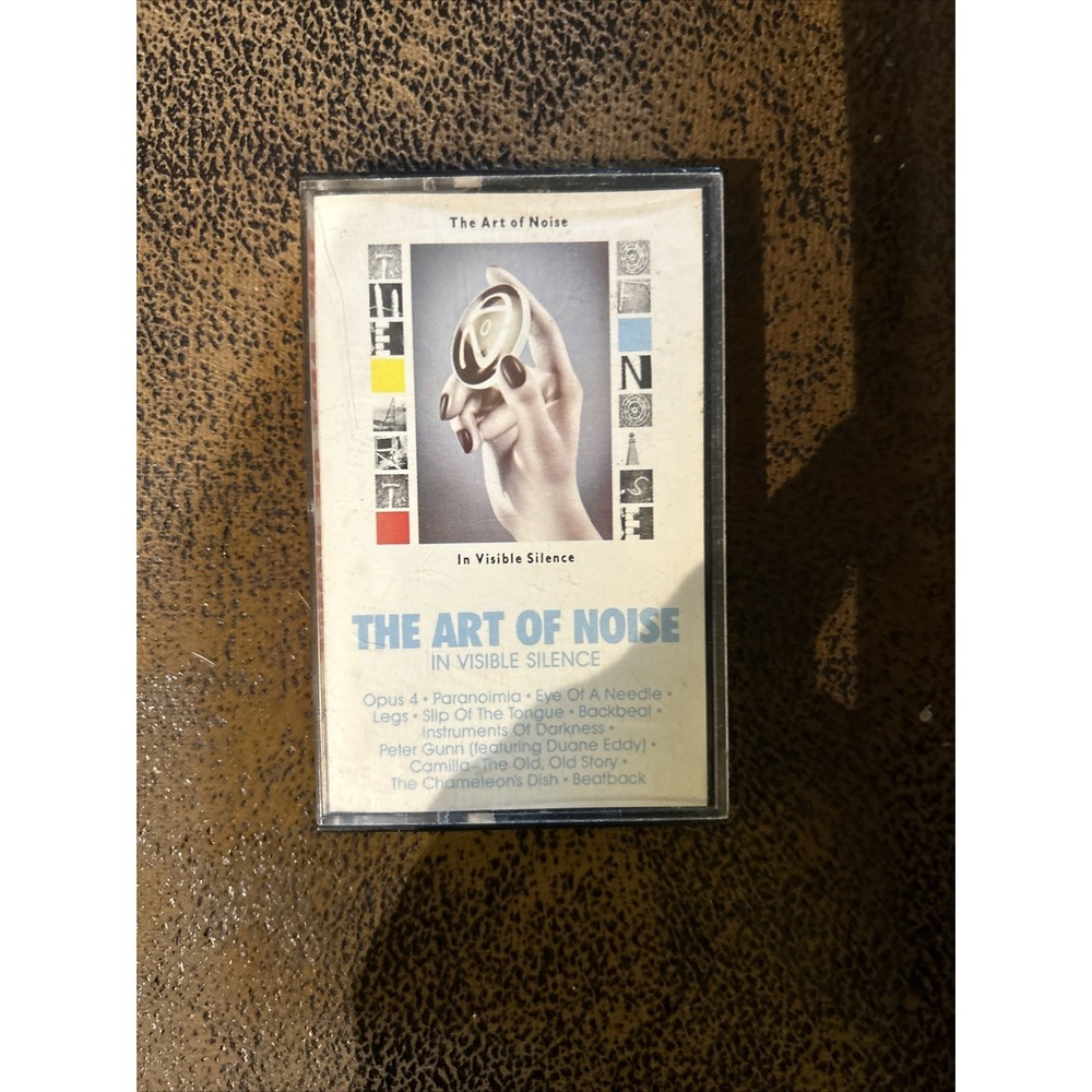 The Art Of Noise - In Visible Silence 1986 Cassette Tested Synth Pop Chrysalis